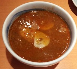 牛タンピリ辛スープ